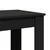 Barski stol crni 102 x 50 x 103,5 cm od konstruiranog drva