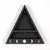 Hanah Home Zidna polica Cry001-S, 30x30x6 cm, Crna