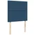 vidaXL vidaXL Box spring postelja z vzmetnico modra 100x200 cm blago, (21305256)