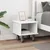 TV stalak Bijelo 37 x 35 x 35 cm Konstruirano drvo