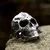 Prstan Retro Pattern Skull - SS8-766R