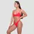 GymBeam Women‘s Bikini Top HAWAII Red
