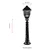 Opviq Spoljna lampa BSU-68210-BKR-B, 100 cm, Podna, IP65, E27, 60W, Braon