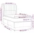 Vidaxl Box spring postelja z vzmetnico taupe 100x200 cm blago