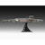 Plastic ModelKit podmornica 05185 - S.S.B. Abraham Lincoln with Interior (1:253)