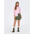 JDY Bluza JDYMIO staro roza/bela
