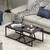 Wallity Klub sto Minimal 75x38x50cm Antracit