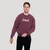 GymBeam Spike Sweatshirt Burgundy
