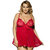 NEGLIŽE Ohyeah E20736 Red