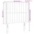 Vidaxl LED posteljno vzglavje modro 103x16x118/128 cm blago