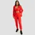 GymBeam Ženska dukserica Limitless Zip Up Hot Red