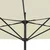 Balkonski suncobran s aluminijskom šipkom 300x155 cm