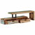 TV stalak (118-200) x 30 x 40 cm Masivno reciklirano drvo