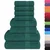 Set ručnika FROGN od 8 dijelova jabukasto zelene boje 360 g/m2