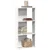 Regal za knjige s 3 razine bijeli 60x30x120cm konstruirano drvo