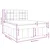 Vidaxl Box spring postelja z vzmetnico temno rjava 180x200 cm blago