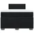 Box spring krevet s madracem crni 120 x 200 cm baršunasti