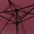 Vanjski suncobran s metalnim stupom 300 x 200 cm bordo