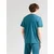 PUMA Majica Essentials petrol/črna