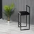 Atelier del Sofa Barska stolica Nordic Black 118BRN1172, Crna