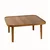 Hanah Home klub sto Hera 90, 90 cm, orah