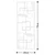 Wallity Zidna dekoracija Metal Art Infinite, 74x28x5 cm, 1.5 mm, Šarena