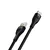 BASEUS Trpežen kabel Flash 2 USB-A – USB-C 100 W, 1 m – črn