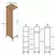 Hanah home Ormar Kumsal P 40x47,5x201cm Orah