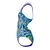 Speedo digital allover turquoise / purple 164cm