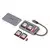 Ugreen UGREEN USB-C ČITALC KARTIC 2XSD 1XTF ZA QI TELEFONE S HITROSTJO