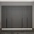 Hanah Home Ormar Noah Noah-8269, 270x210x35 cm, Antracit