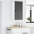 Ormar za Zid LUCCA Crna 40 x 31 x 80 cm Konstruirano drvo