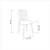 Hanah Home Stolica Stormi, 47x89x46 cm, Antracit