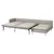 SÖDERHAMN Sofa ležaj 4-sed, s lenjivcem bez stranice/Viarp bež/smeđa