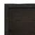 Zidna polica tamnosmeđa 100x50x(2-6) cm od obrađene hrastovine