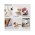 Alum online 3D stenski panel iz belih opek (70 x 77 cm)