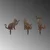 Aberto Design Set dekorativnih figura Fam 06, 30x43cm, 30x26cm, 40x28cm, 3 komada