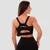 GymBeam Sportski grudnjak Cut-Out Black