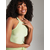 Sinsay - Crop top - svetlo zelena