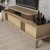 Hanah Home TV komoda Eylul, 168x39x51 cm, Hrast