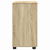 Kupaonski ormar s pohranom Sonoma hrast 61 x 35 x 64 cm