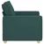 Sofa fotelja tamnozelena 100x78x84 cm tkanina
