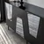 HANAH HOME Komoda Venice Black Fume