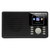 auna IR-160 Internetni radio, WLAN USB AUX UPnP 2.8 TFT zaslon, daljinsko upravljanje, črne barve (KC6-IR-160-BK)