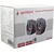 SPK-B26 Gembird Stereo zvucnici black LED, 2.0 inch, 6W RMS (2 x 3W) USB pwr, volume control, 3,5mm
