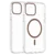 Transparent Color Ring MagSafe maska za iPhone 13 Pro – Zlatna