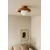 Opviq zidna lampa Hant-T, 1 × G9, hrast / bela