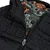 Guess HOODED LS PADDED JACKET W/ZIP Črna