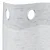 Voile zavjesa 2 pcs Svijetlo siva 245 x 140 cm Poliester