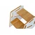 Step stool - bela, prirodna bela